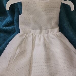 NEW! Max Studio Off-White (Cream) Kids Formal Dress